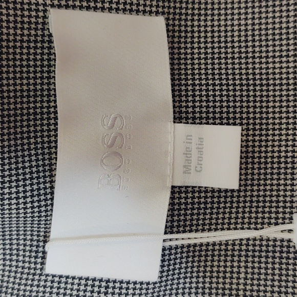 Boss🖤🤍houndstooth jacket, black/white, size 14 🆕 - Picture 12 of 15